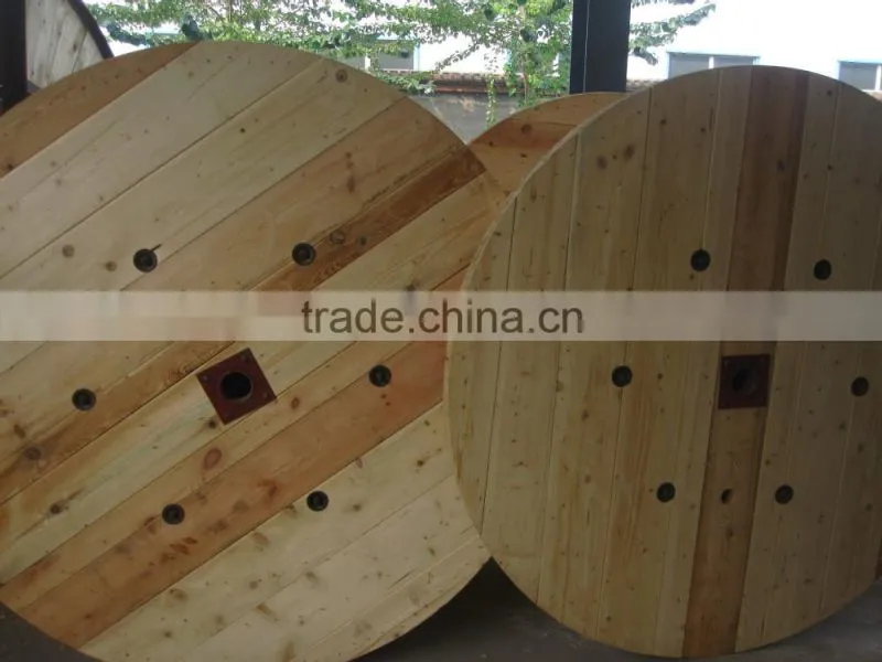 wood cable drum weight
