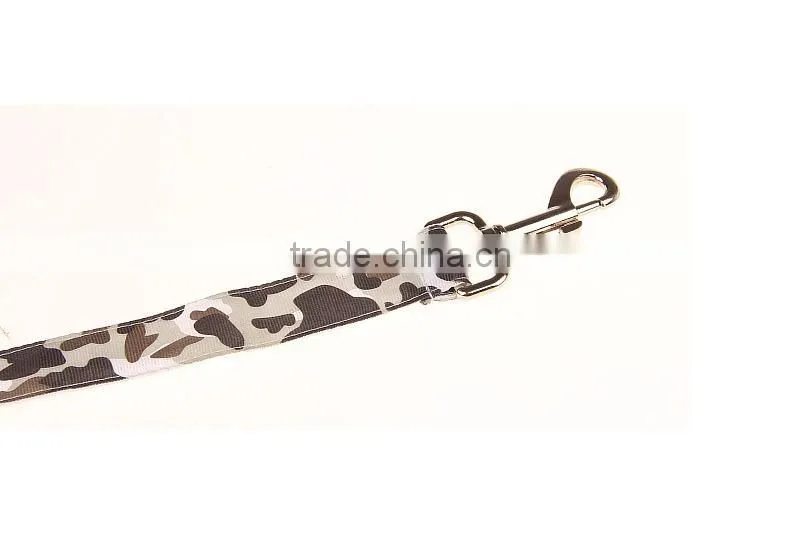 2015 new item Camouflage dog leash