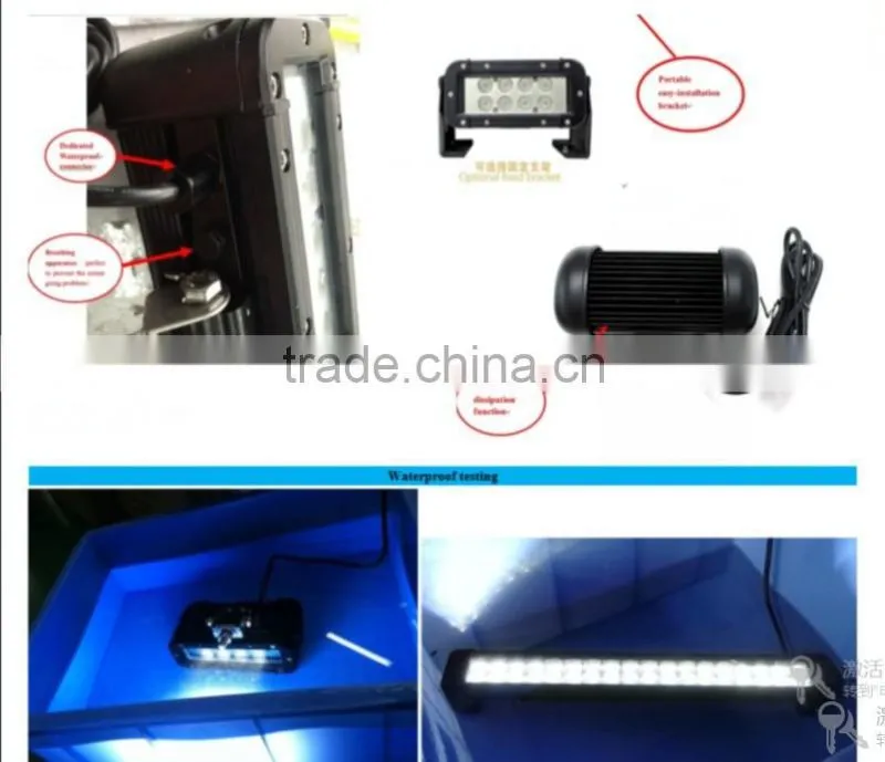 2014 CREE 4x4 led light bar 22" 120w double row 10w cree offroad led light bar for trucks Atv SUV