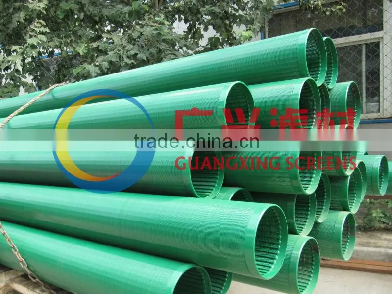 SS grade 8-5/8" thread Johnson type water well casing screen (manufacturer)