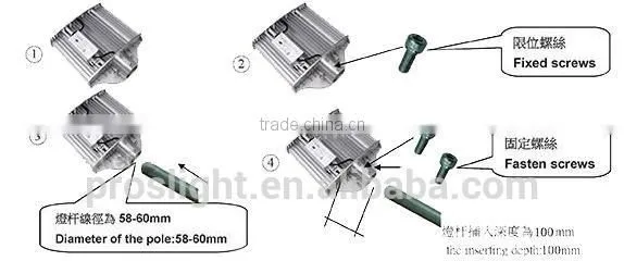 years warranty 112w led street light,led street light housing