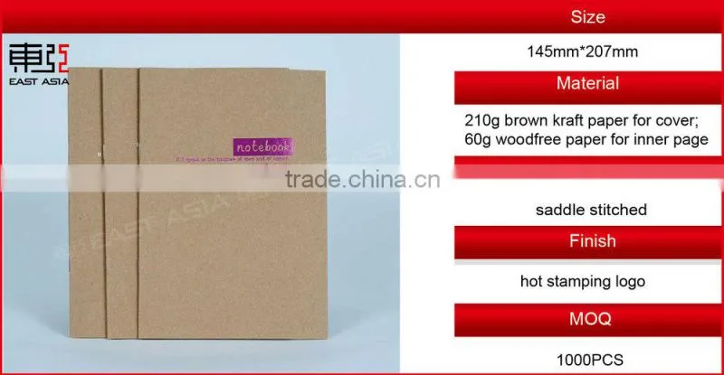 Saddle Stitch Binding Soft Cover Book Printing
