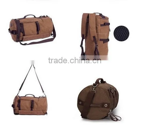 Men's Fashion Canvas Backpack Travel Bag