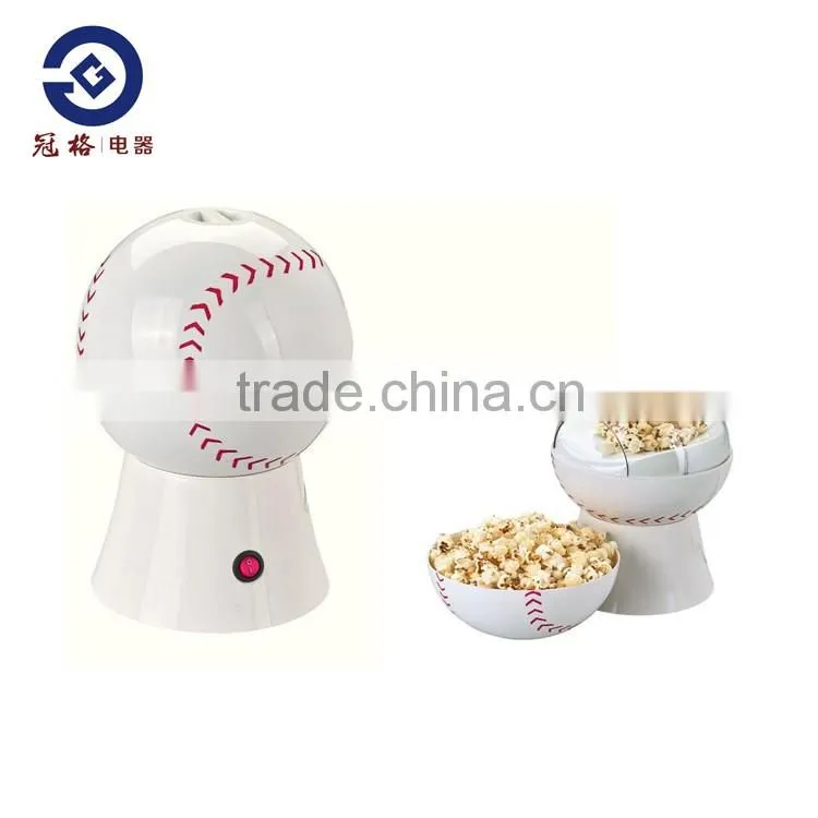 china hot air popper ball popcorn machine