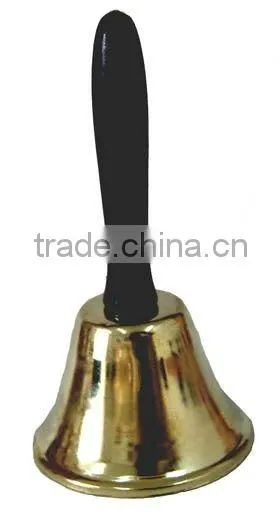 6.5cm dia hand bell in gold plated color for celebration A1-165 (A407)