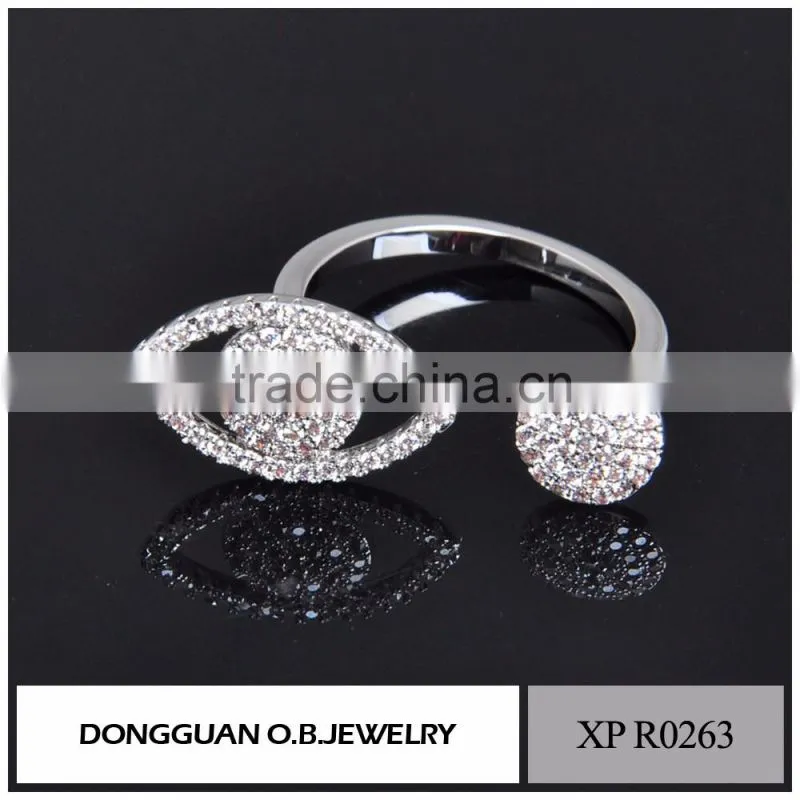 Fashion Gemstone White Gold Ring 925 Silver Adjustable Ring Design Jewelry On Alibaba Wholesale