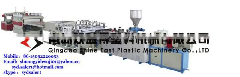 Wood Plastic Photo Frame Production Line/wood frame making machine