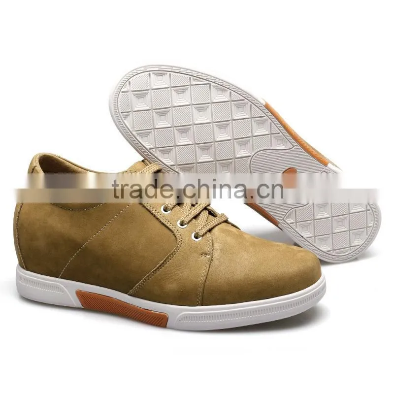 high heel boot/casual shoes mens / man leather boot