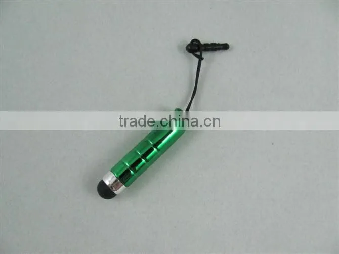 High Quality mini short Universal mini stylus pen for iphone,ipad, plastic touch pen