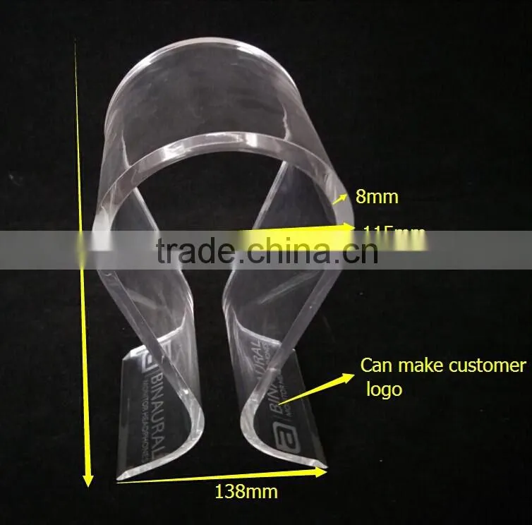 Factory custom high quality acrylic earphone display