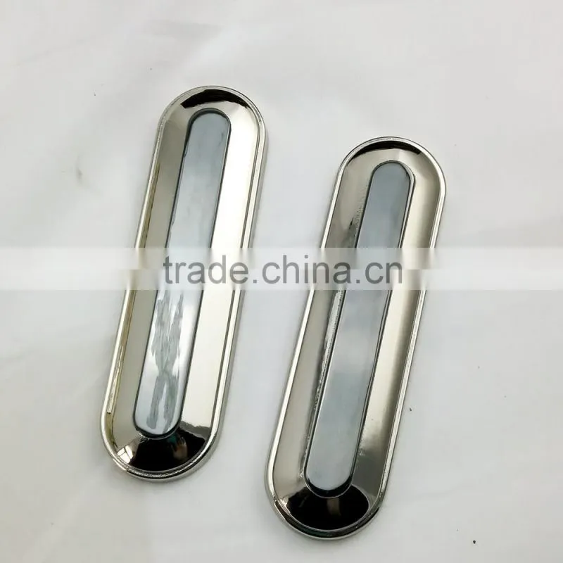 Zinc alloy plating processing services Double color nickel plating service gun color