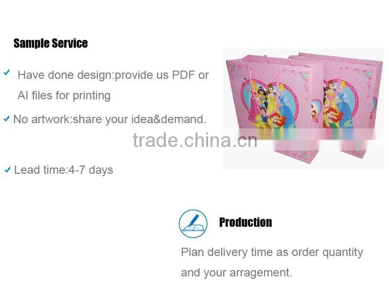 Cheap Personalized Eco Friendly Fancy Recycle Paper Christmas Gift Bag