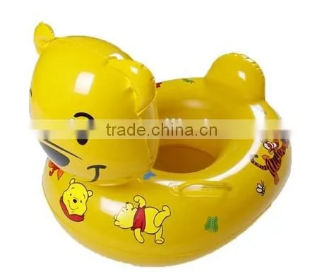 Cartoon design Seat Child Swim Ring / Inflatable Boat Swimming / Baby Swimming Float