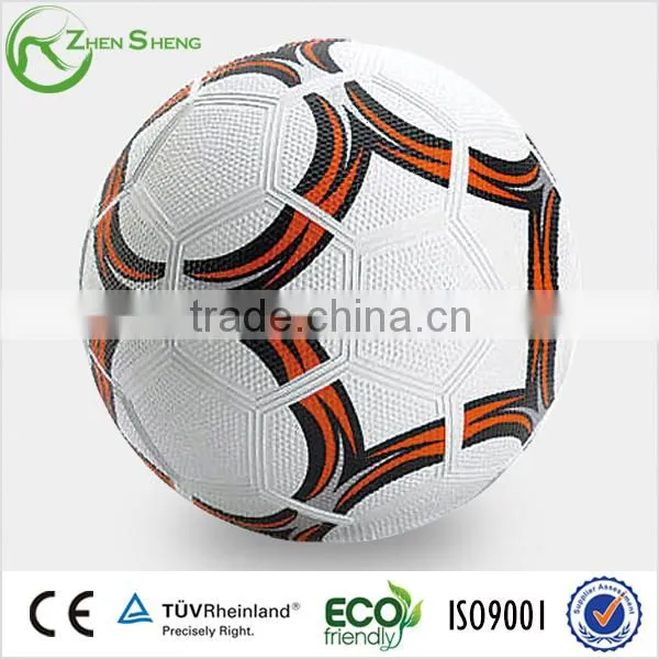 Zhensheng pebble surface rubber footballs