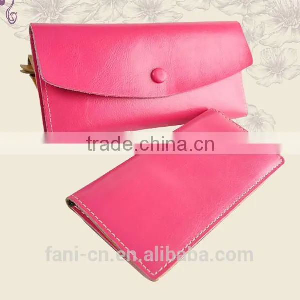 2015 wholesale fancy leather clutch purses for ladies or girls