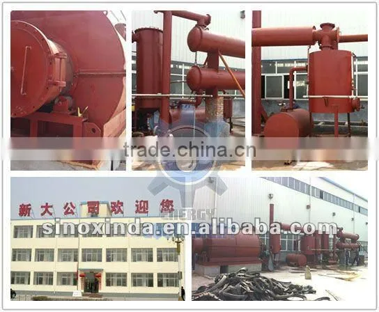 Waste plastic material refining machine XD-10