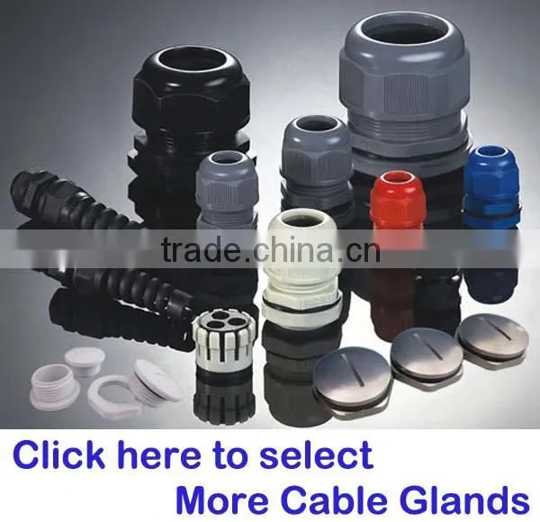 Rubber electric screw gland