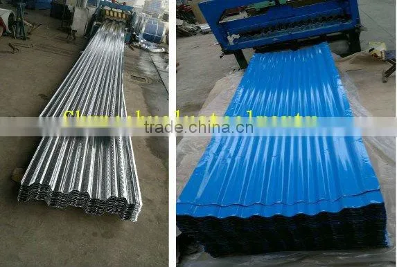 Corrugated of PPGI roofing