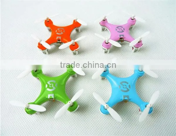 Low Price CX10 4CM Min RC Quadcopter 2.4G 4CH 6 - Axis LED Light RC Quadcopter RTF Cheerson CX-10