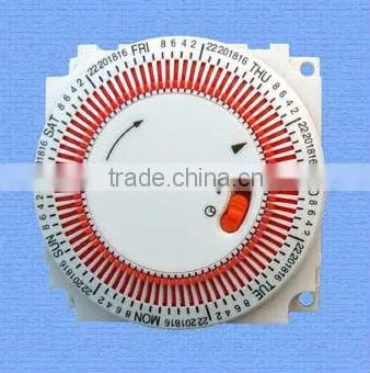 Auto weekly programmable mechanical timer module