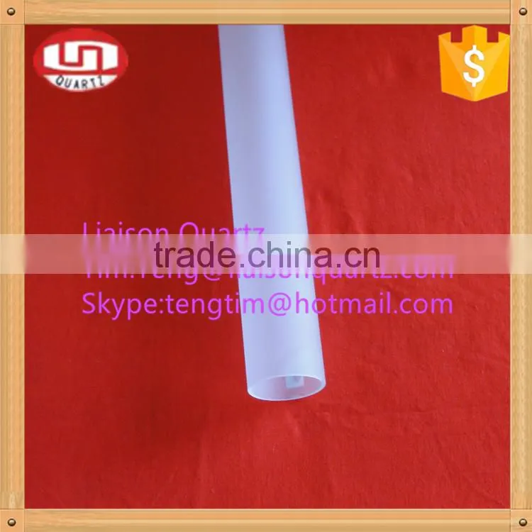 Opaque quartz tube for heating purpose from Liaison Quartz