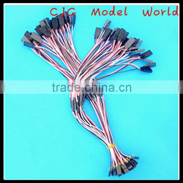 100 Sets x 10cm JST Socket Connector Plug 22AWG Cable RC Parts