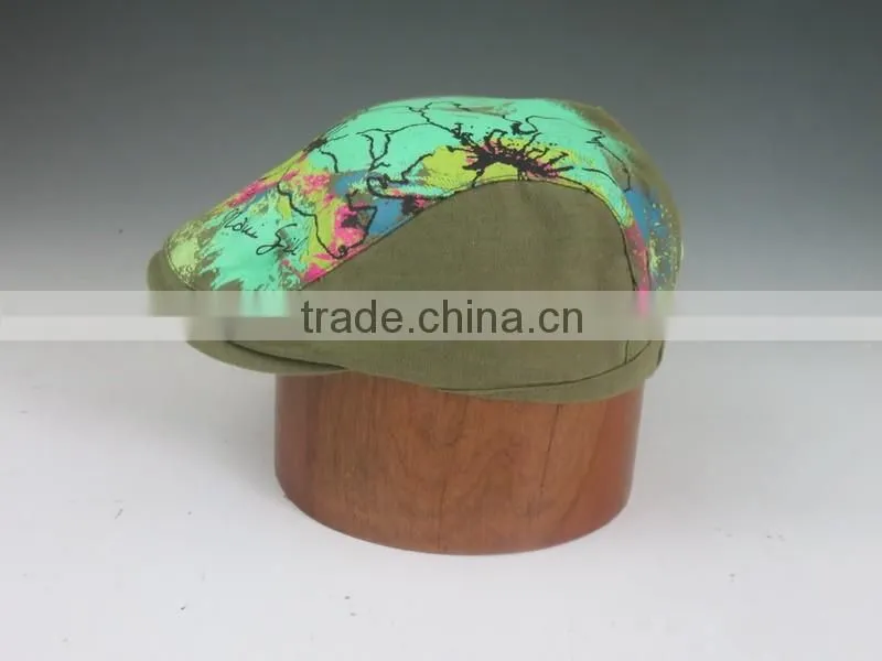 green summer ivy hat