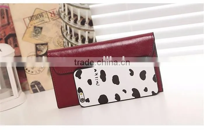 Custom Card Organizer Wallet Long Leather Ladies Wallet Wallet Ladies Hand Pouch