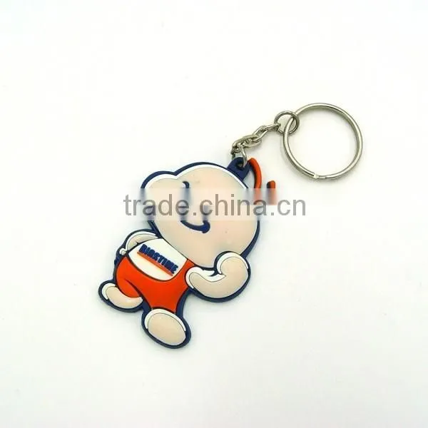 custom 2D Fuwa luggage tag keychain