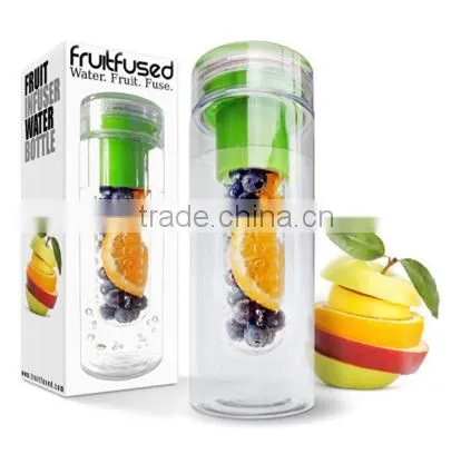 Sport Tritan Fruit Infuser Water Bottle(Many Color Option) - BPA Free