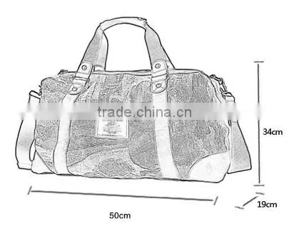2016 Canvas Military Camouflage Travel Bag(CAS16-008)