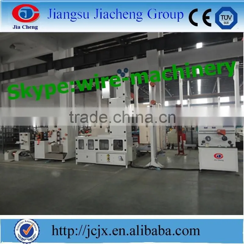 flat copper wire rolling annealing and tinning equipment