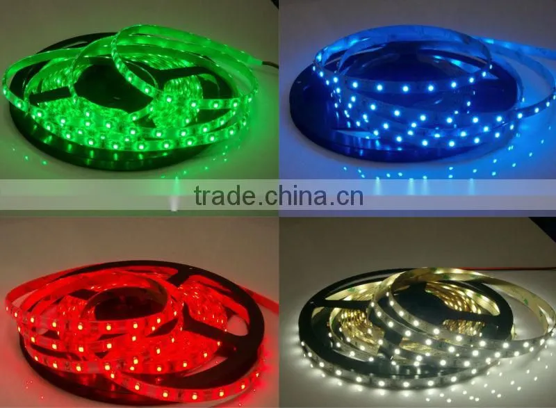 60 Leds Per Meter SMD3528 Green Flexible LED strip light