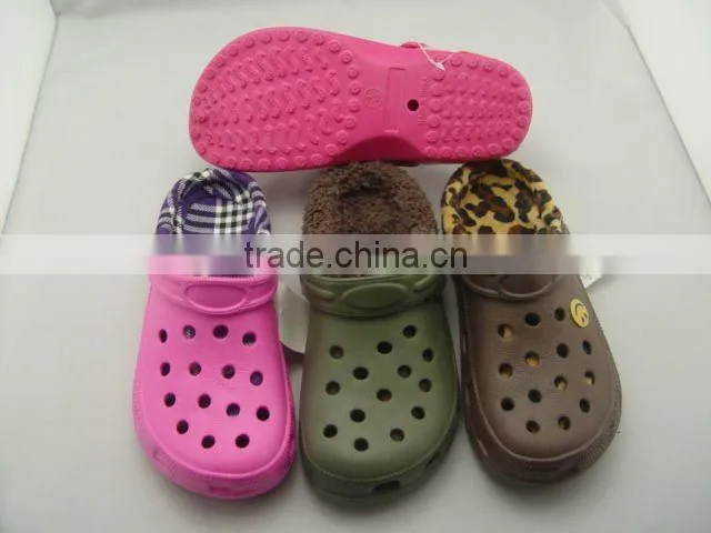 New warmlining design winter garden shoes