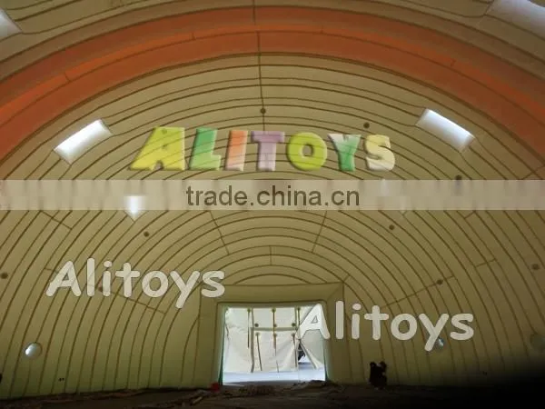 Inflatable bubble camping tent, inflatable dome tent, inflatable party tent