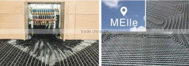 menred PEXa pipe for underfloor heating