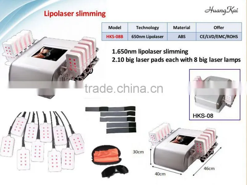 high performance diode laser with 100mv light for slimming