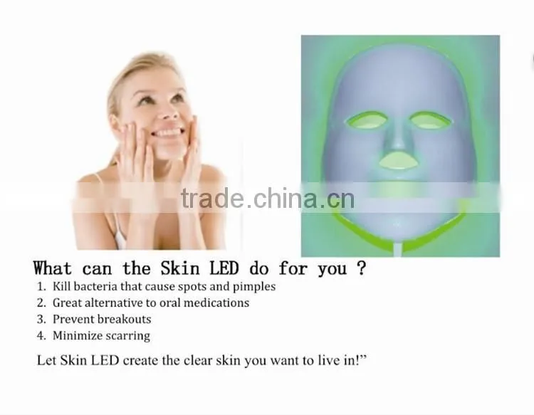 3in1 LED Photon Mask Skin Rejuvenation LED Light Therapy Photodynamics PDT