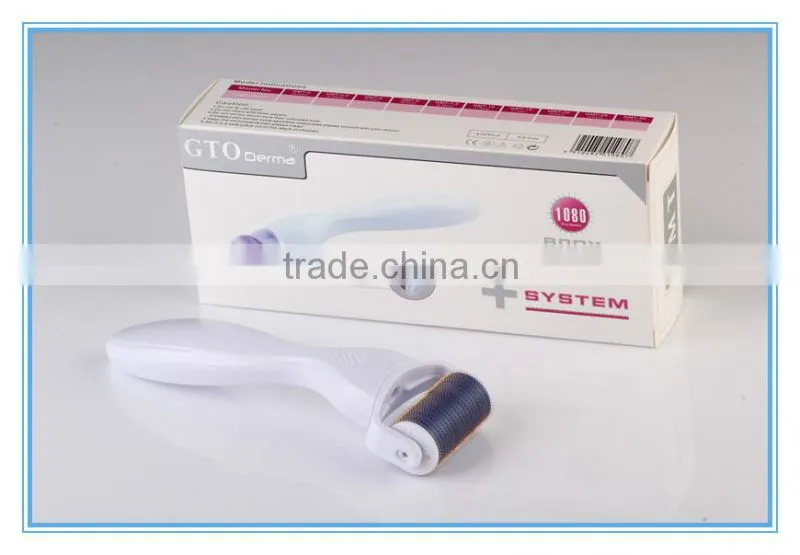 Microneedle Body Derma Roller With Replaceable Roller Head