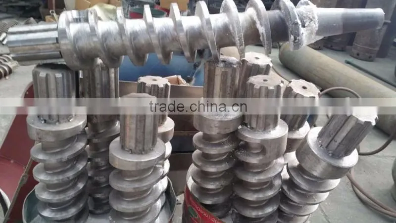 Energy saving wood charcoal briquette making machine
