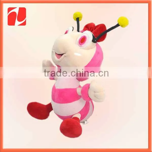 Most marketable custom stuffed bee toys in china shenzhen OEM