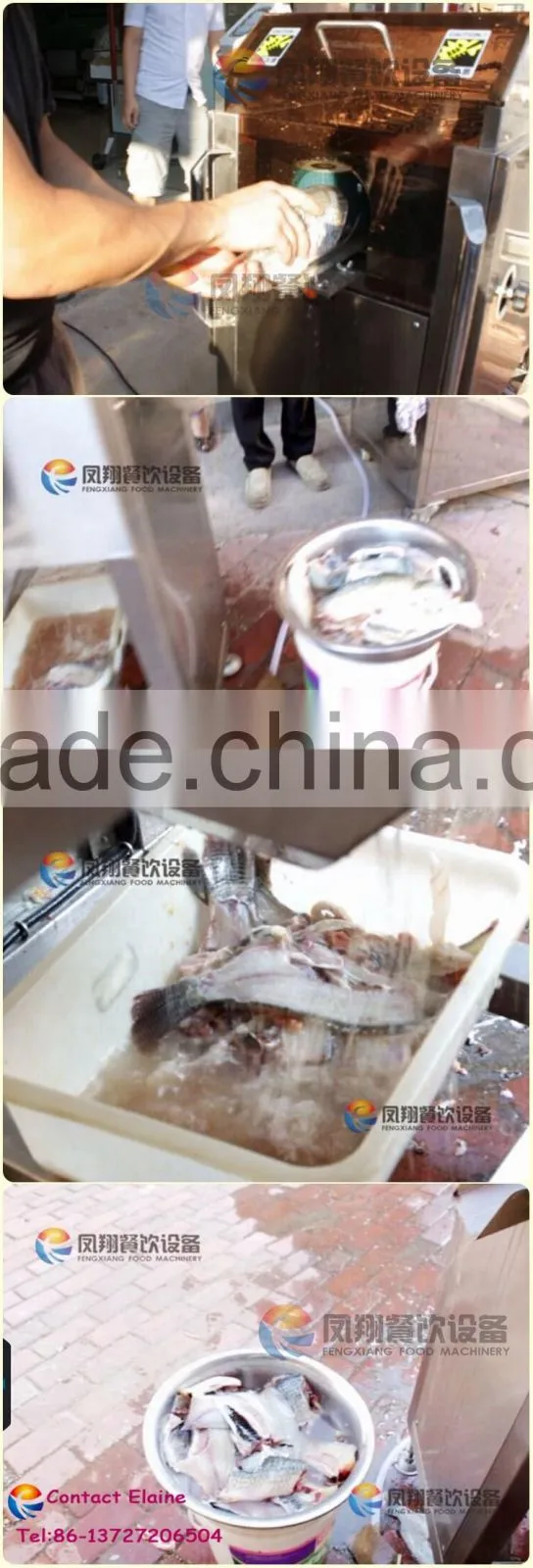 Industrial Automatic Tilapia Mullet Fish Cutting Fillet Splitting Machine