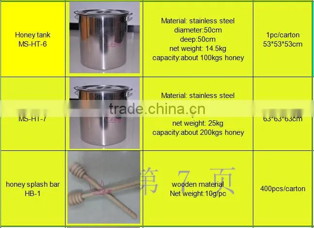 stainless steel deep uncapping honey tray