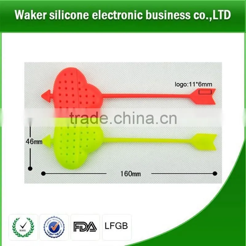 cute eco-friendly silicone tea infuser