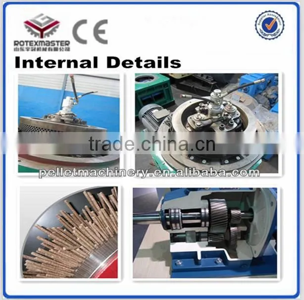 2014 New design wood pellet machine/wood pellet mill for EFB,alfalfa hay,coconut,pine and palm tree CE