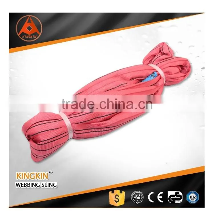 Polyester Round Lifting Slings/1-10T Endless Roundslings Web Sling