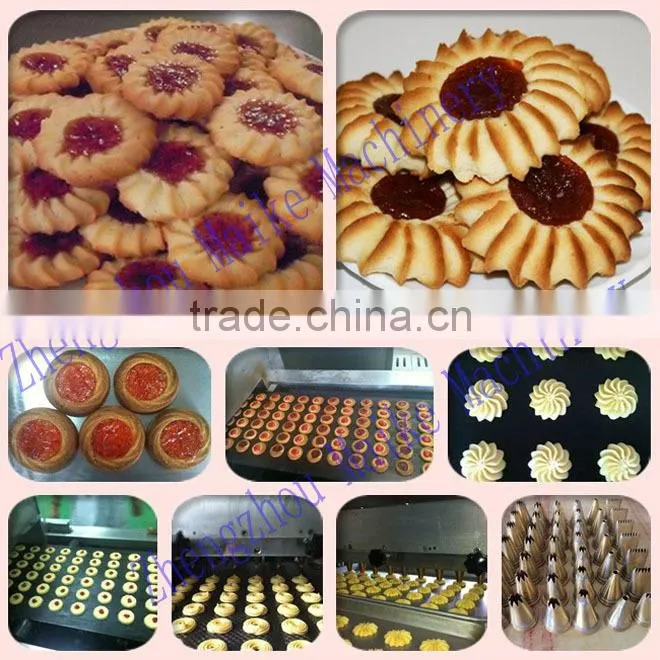 fruit jam biscuit making machine / cookies making machine