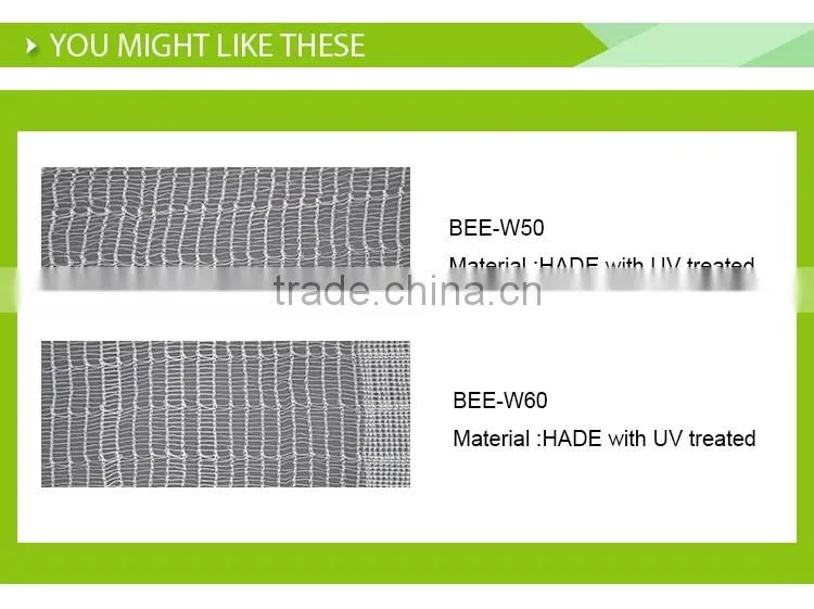 Fashion Style Agriculture Virgin Hdpe Plastic Bee Net