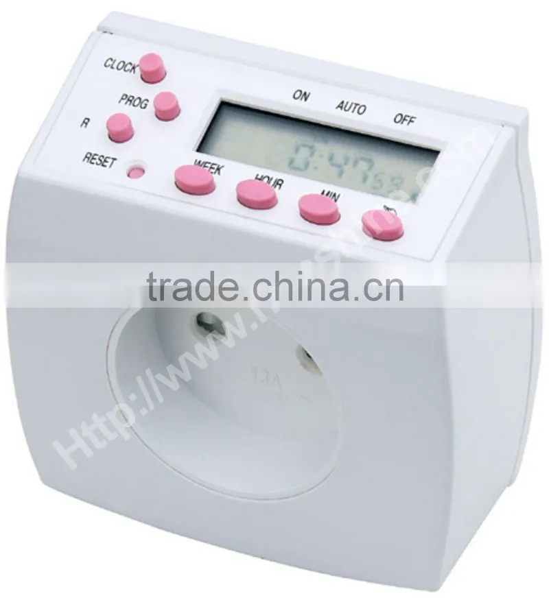 Norwegian standard weekly small digital timer