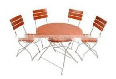 Garden leisure table set 1table + 4 chairs